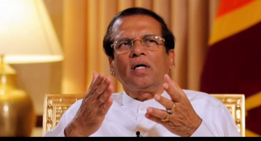 Cannot take personal responsibility for Easter Sunday Attacks – Sirisena
